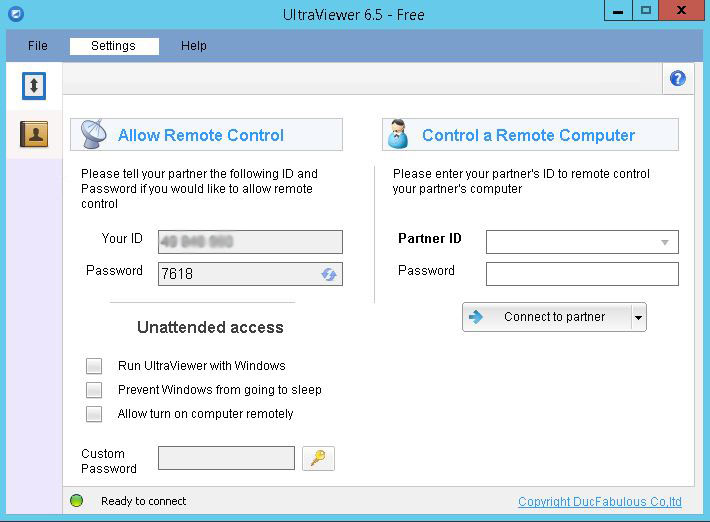 UltraViewer 6.5 - best teamviewer alternative software