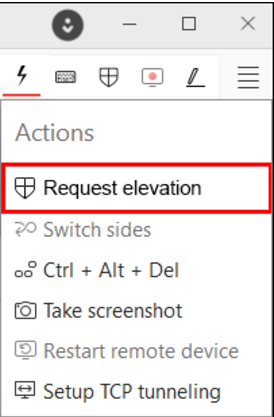 Full Access Permission in Session Invitation