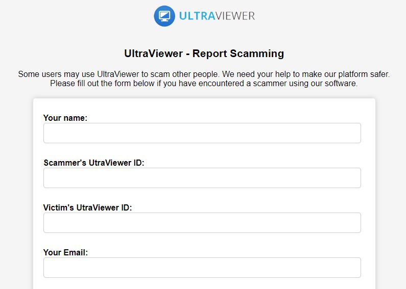ultraviewer How to avoid remote scams