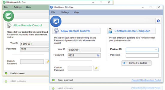 Software de asistencia por control remoto UltraViewer