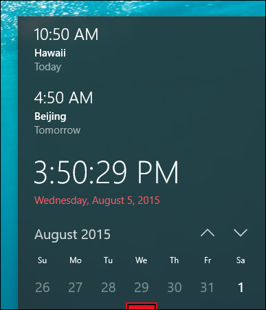 Thiết lập đồng hồ thế giới trong Windows 10 - Bước 7