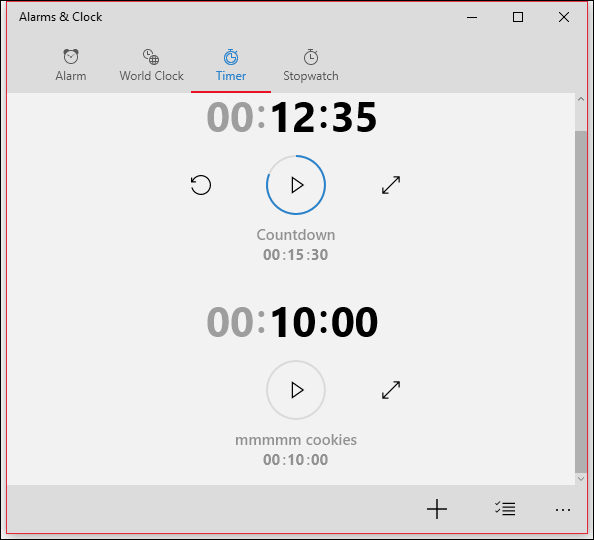 Thiết lập hẹn giờ trong Windows 10 - Bước 3