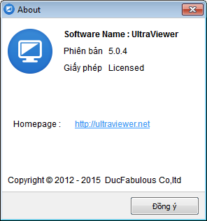 UltraViewer phiên bản 5.0.4
