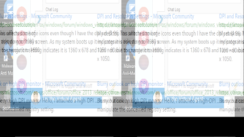 High DPI Issue on version 6.1.17